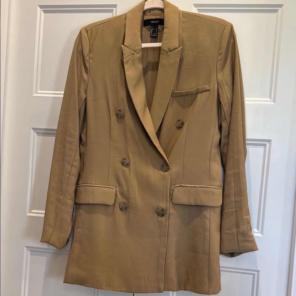 Forever 21 Double-Breasted Blazer